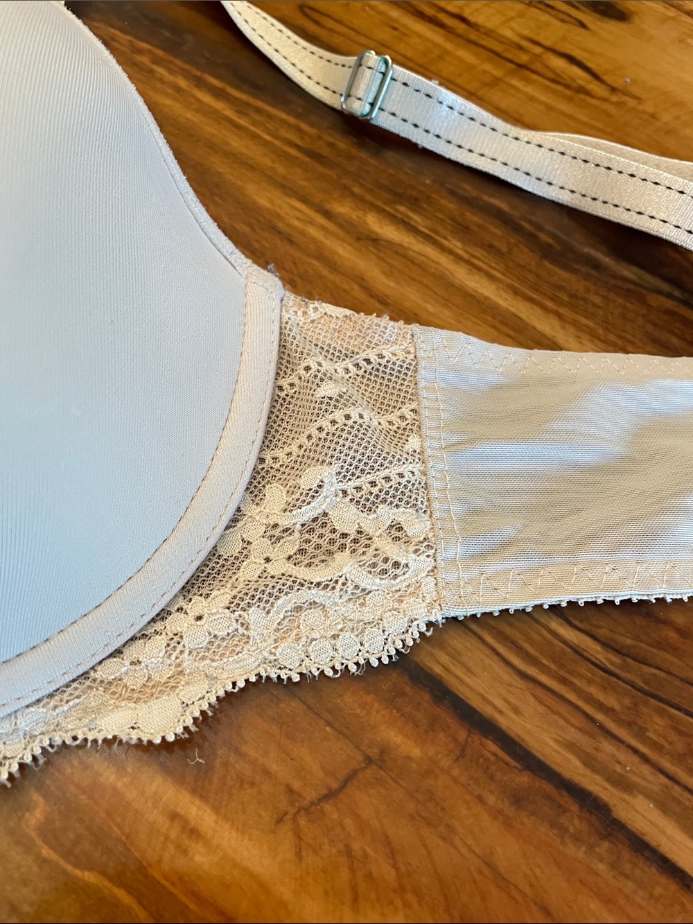 Two Boutique 34D Bras Black Polka Dot Longline Bra & Nude T-Shirt Bra EUC! - Picture 10 of 13